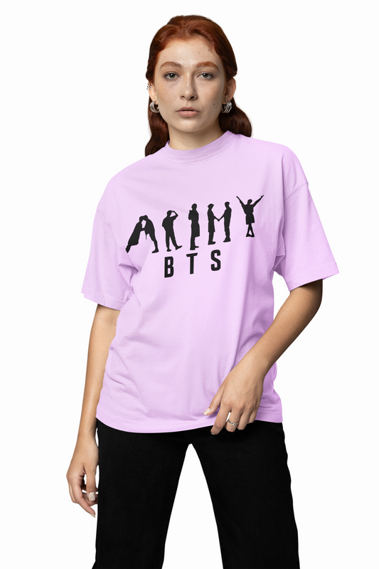 BTS Graphic Oversized T-Shirt