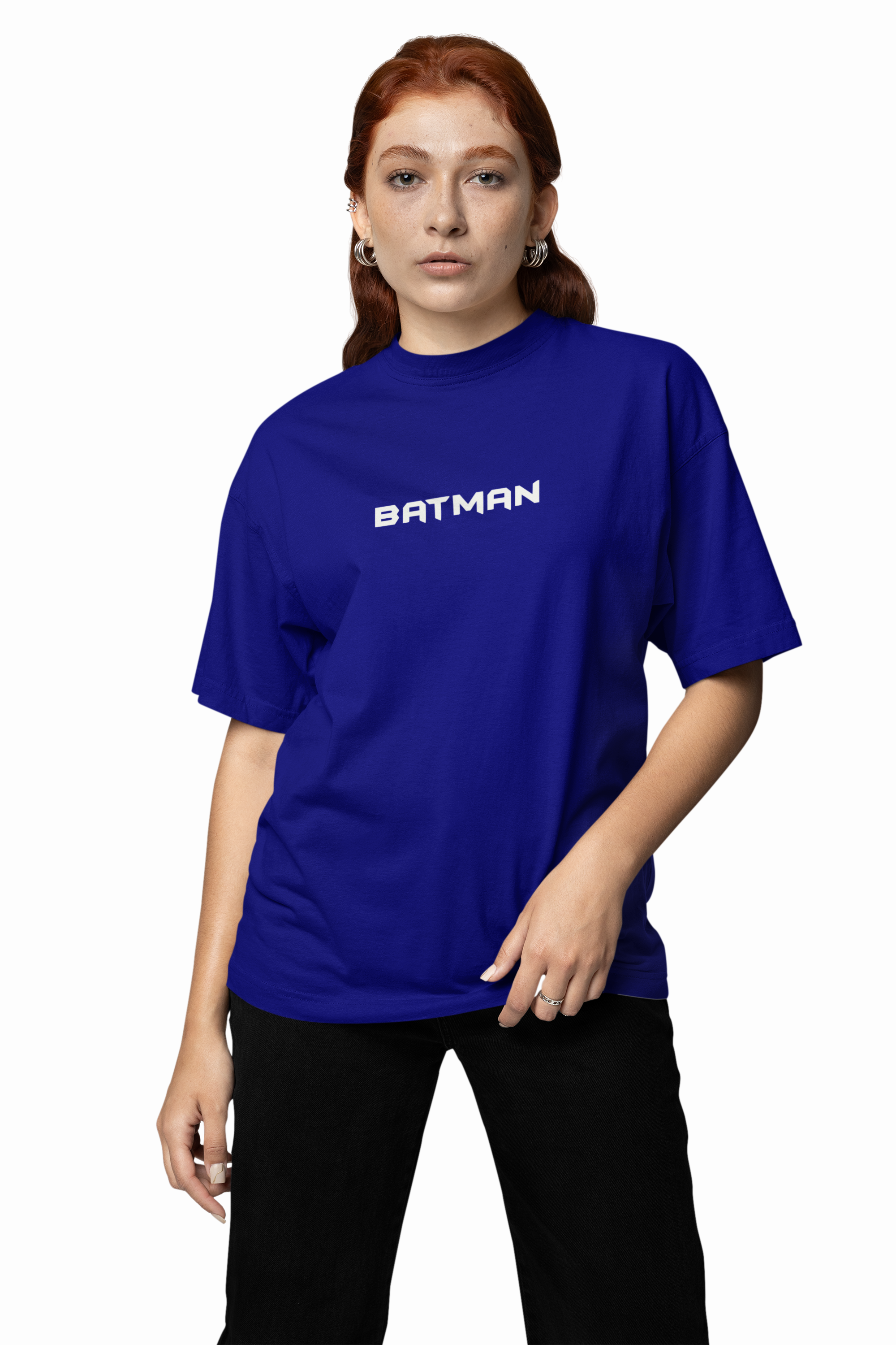 Dark Knight vs Joker Face Oversized  T-shirt