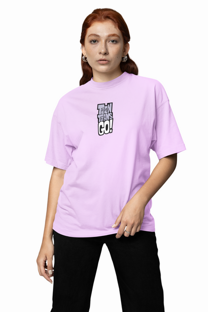 Teen Titans Oversized T-Shirt Cartoon Fans Streetwear Style