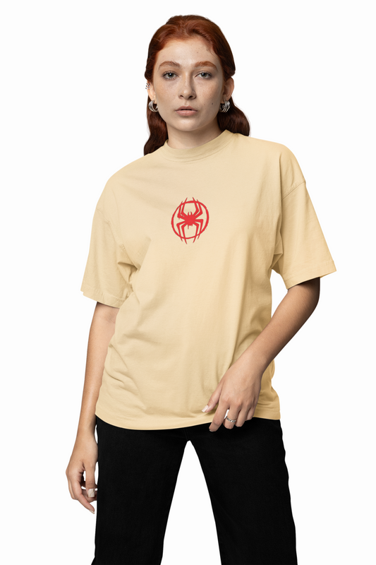 Across The Spider-Verse Oversized T-Shirts Multiverse Hero