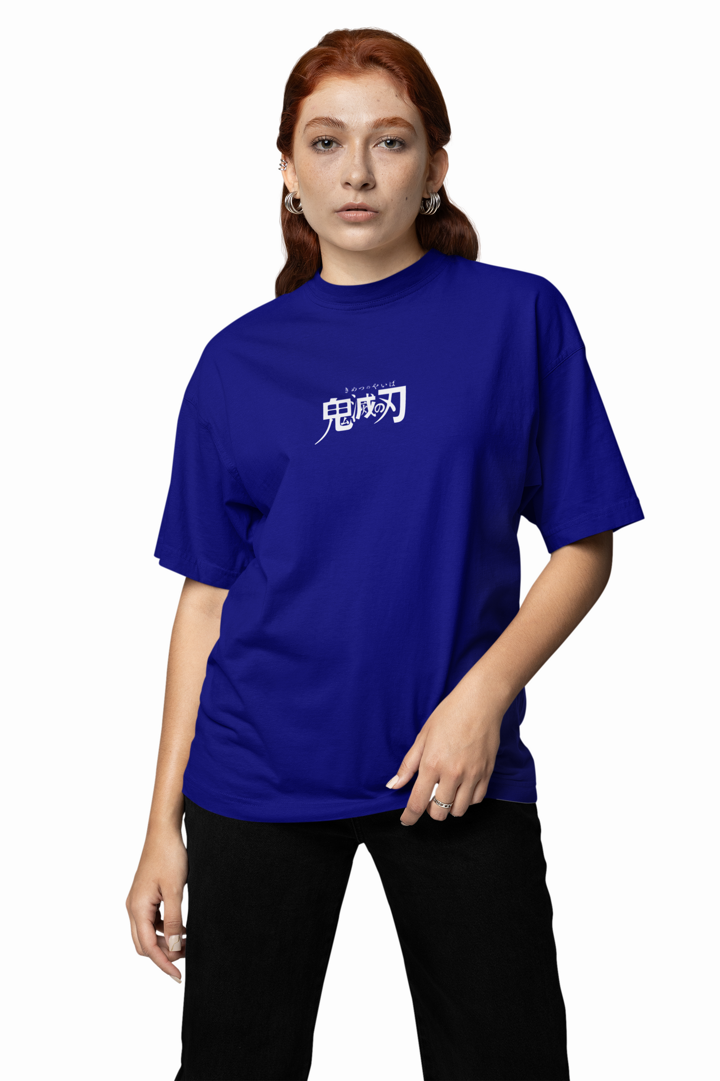Demon Slayer Street Oversized T-Shirt Anime Meets Urban Drip