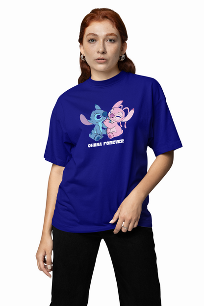 Ohana Forever Oversized T-Shirts – Family, Loyalty & Island Spirit