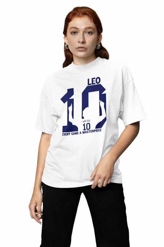Leo 10 Oversized T-Shirt – Stylish Streetwear for Men & Women