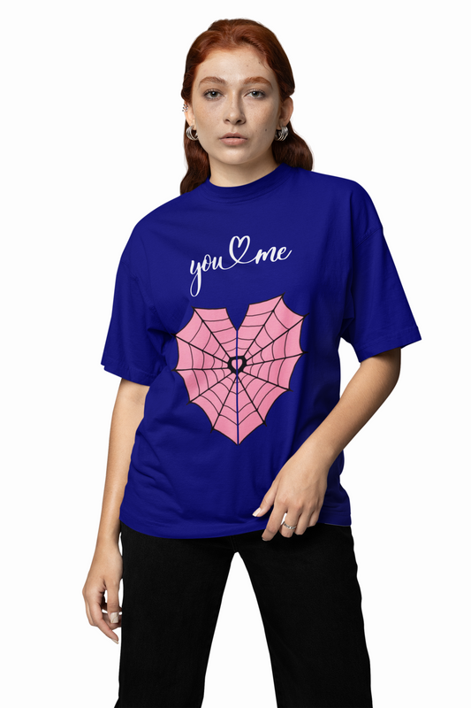 Web of Love Oversized T-Shirts