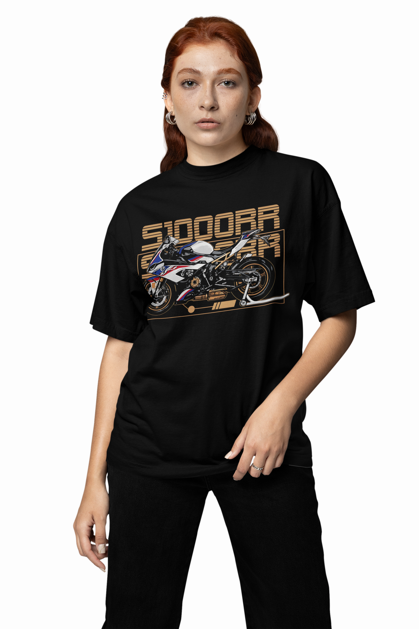 KTM 1290 Black Oversized T-shirt Relaxed Fit Casual Wear