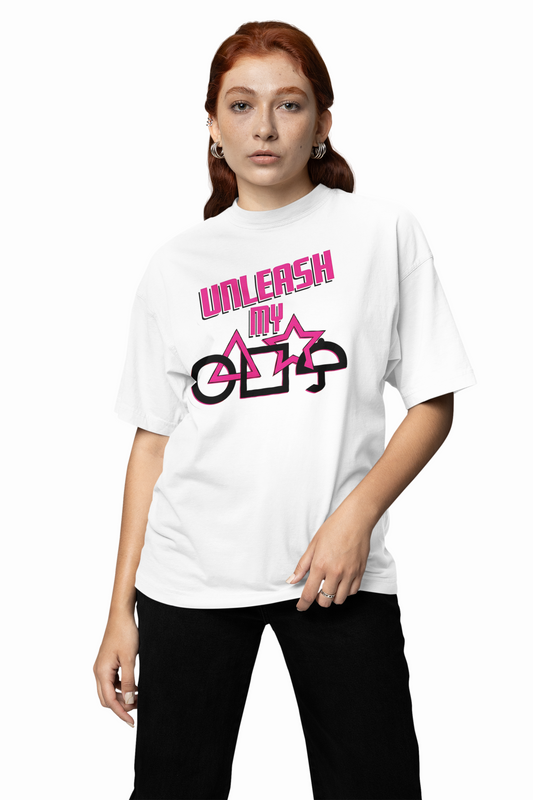 Unleash My Game Oversized T-Shirt for Bold Gaming Streetwears