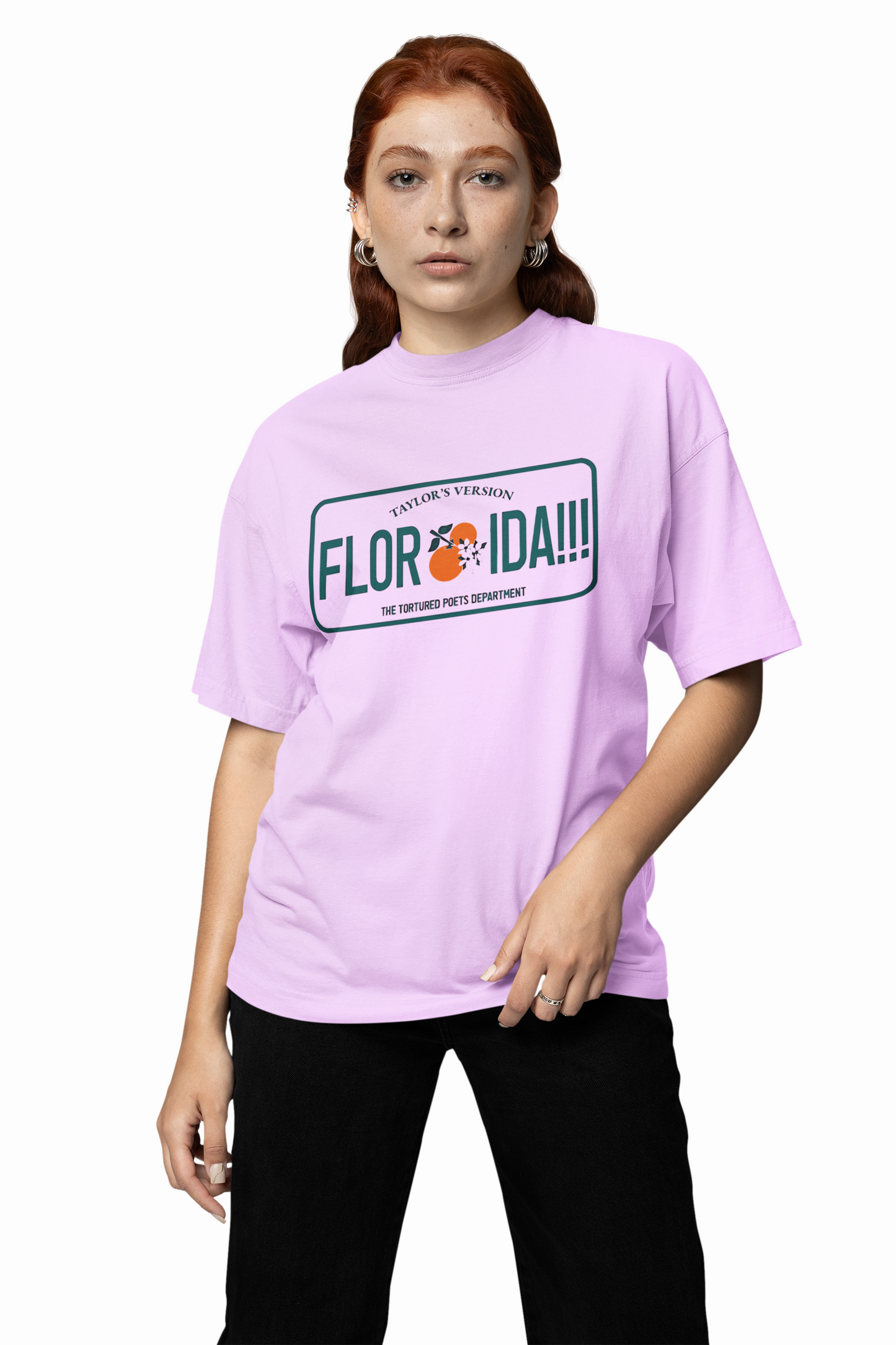 Florida Graphic Oversized T-Shirt Relaxed Fit Casual Wear