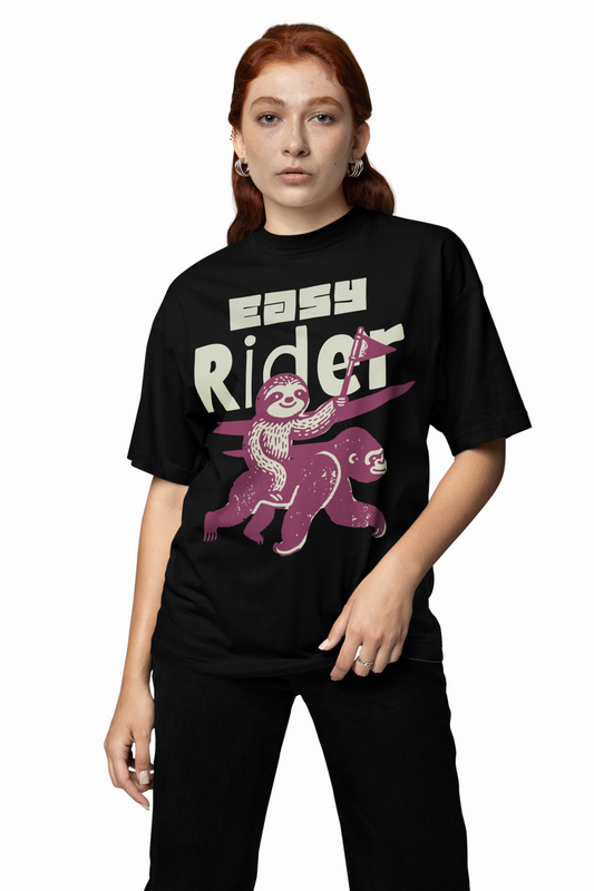 Easy Rider Oversized T-Shirts – Stylish Casual Streetwear