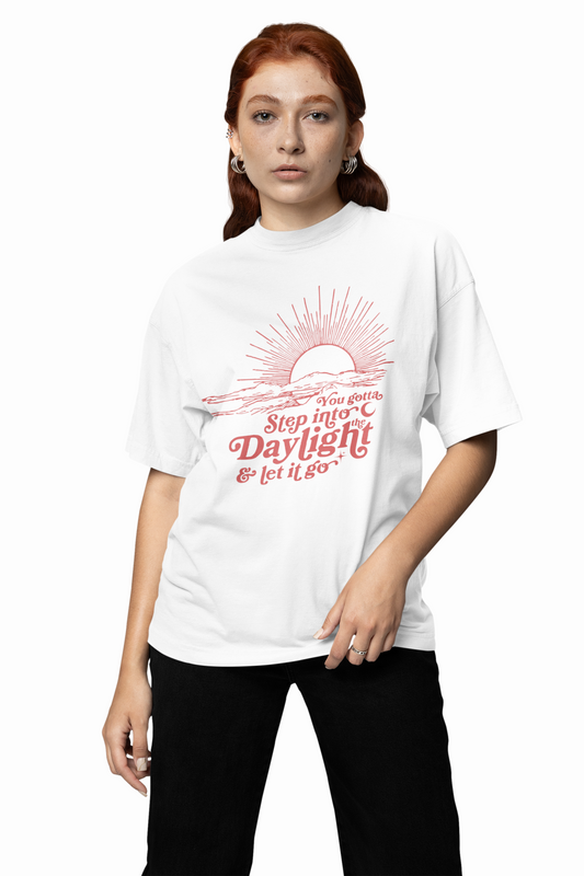 Let It Go Oversized T-Shirt-Trendy Streetwear for Men & Women