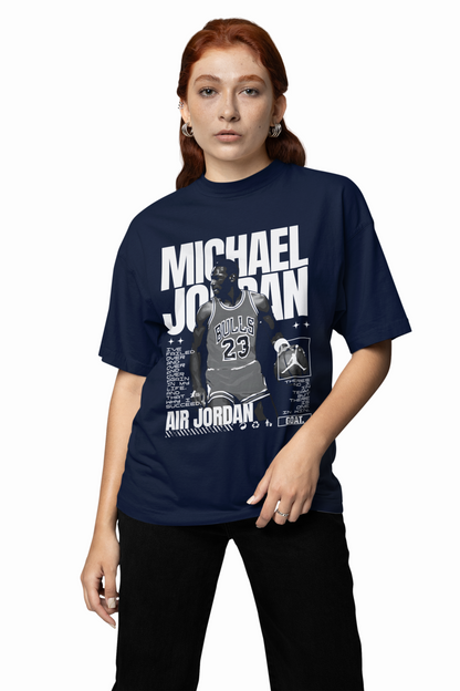 Michael Jordan Oversized T-Shirts for Iconic Sports Style