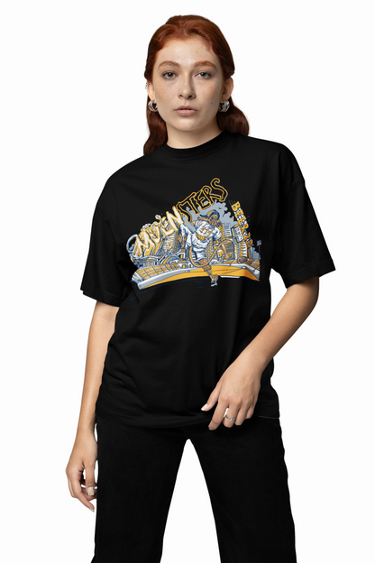 Baseball Graphic Oversized T-Shirt