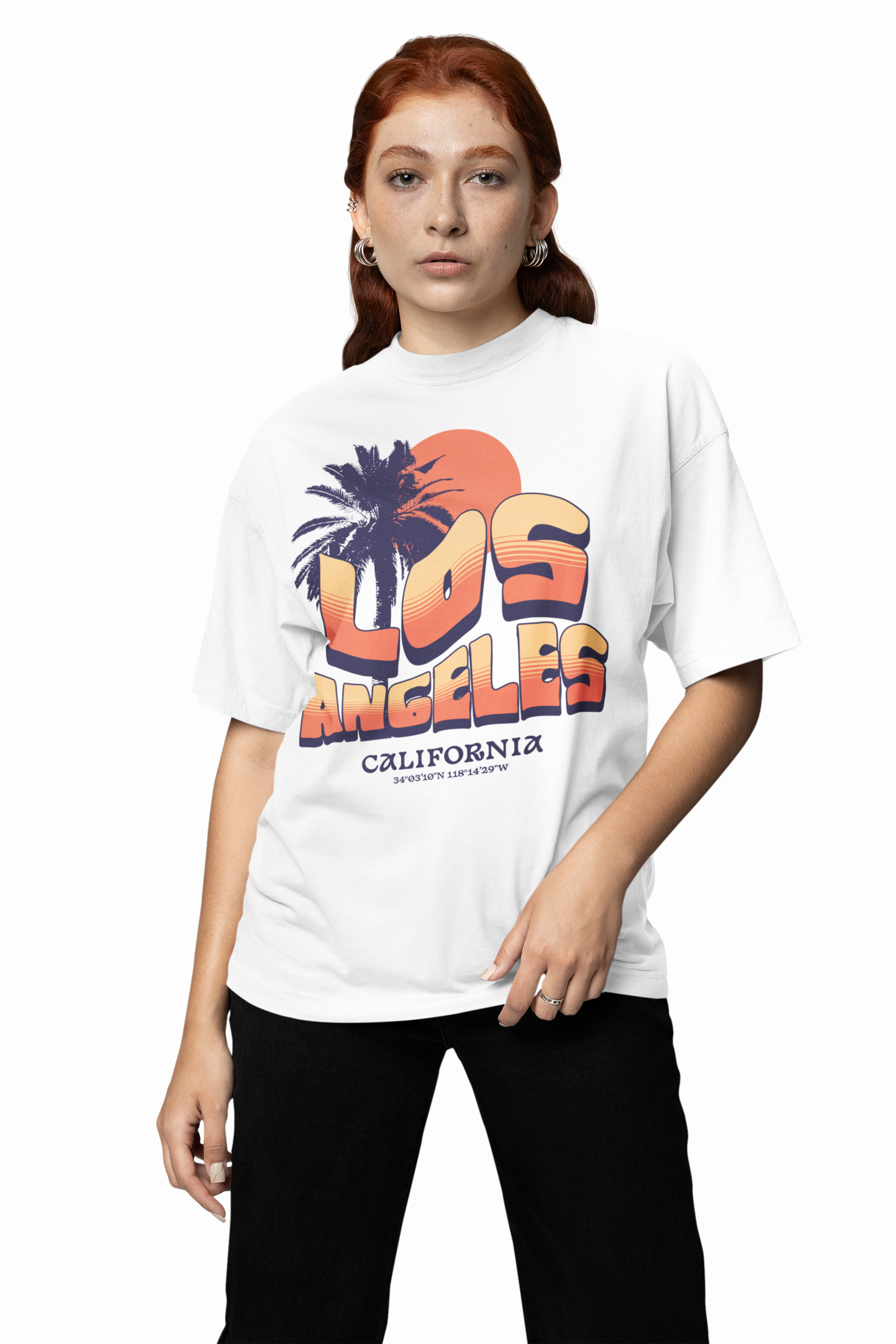 LA Summer Oversized T-Shirts