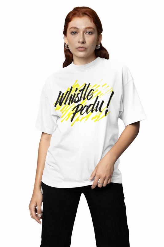 Whistle Podu Oversized T-Shirts