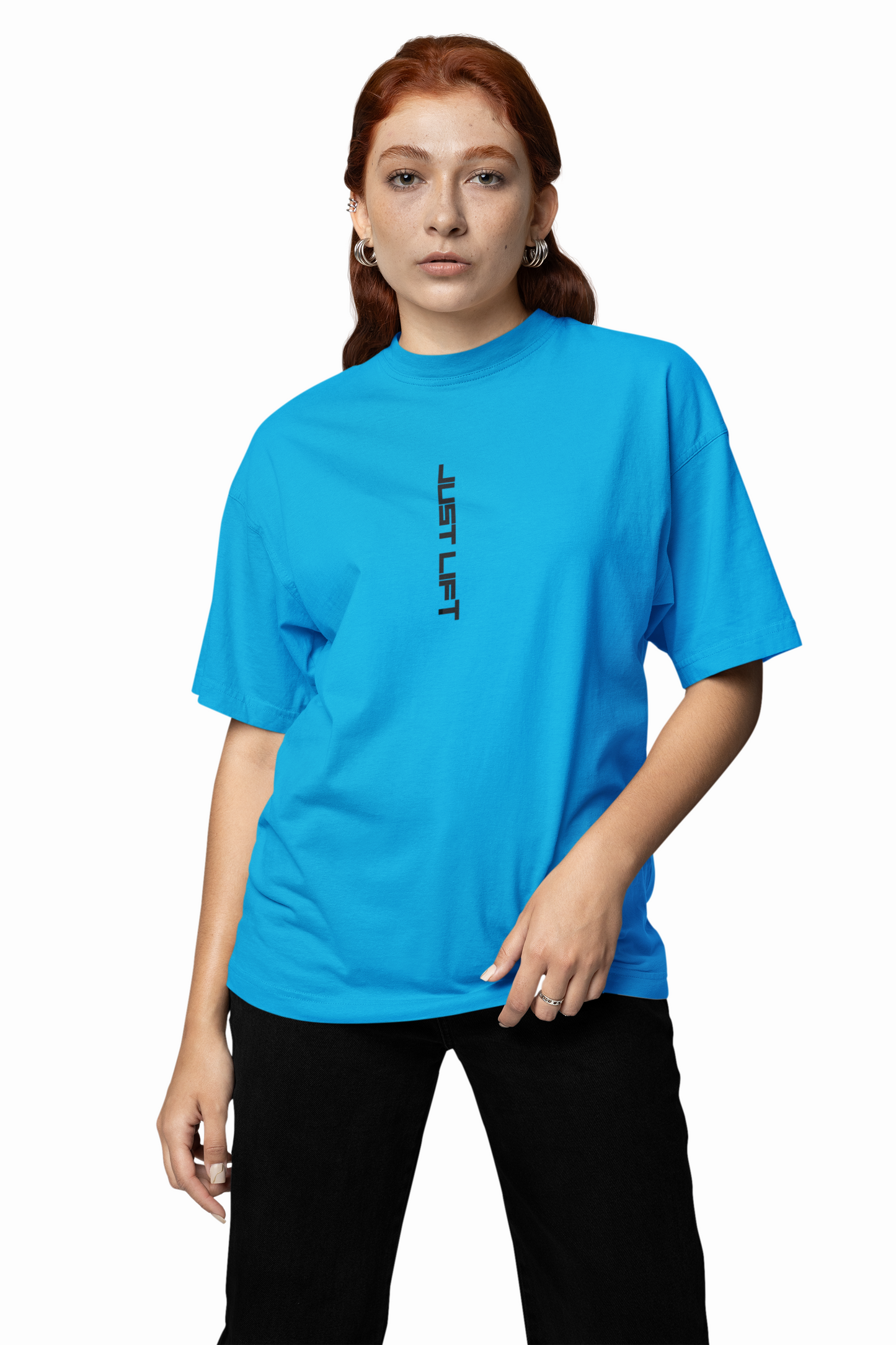 Just Left Gym T-Shirt – Oversized Style with Post-Workout