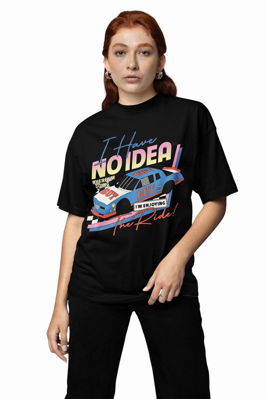 No Idea Oversized T-Shirts – Funny Minimal Streetwear