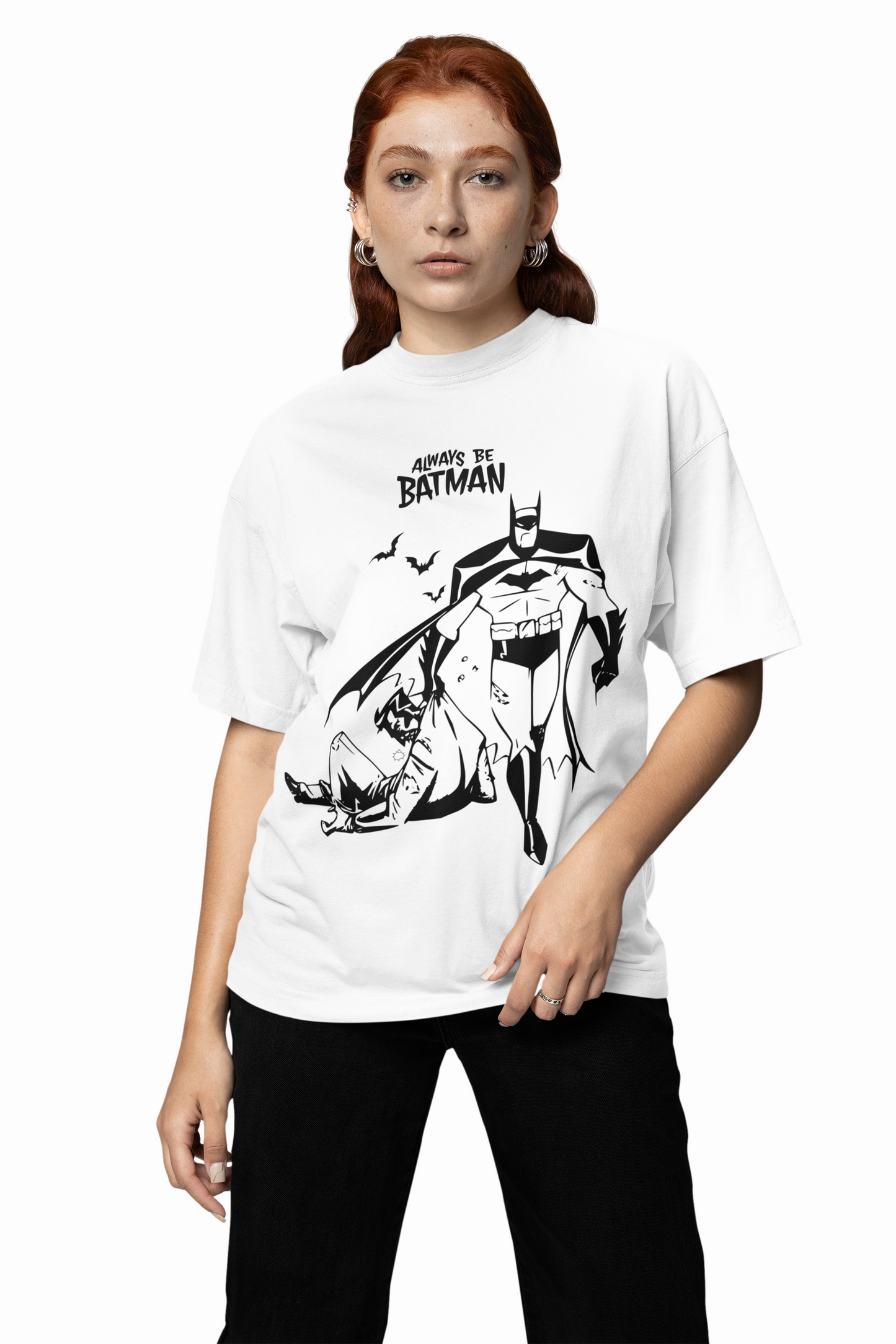 Always Be Batman Oversized T-Shirt