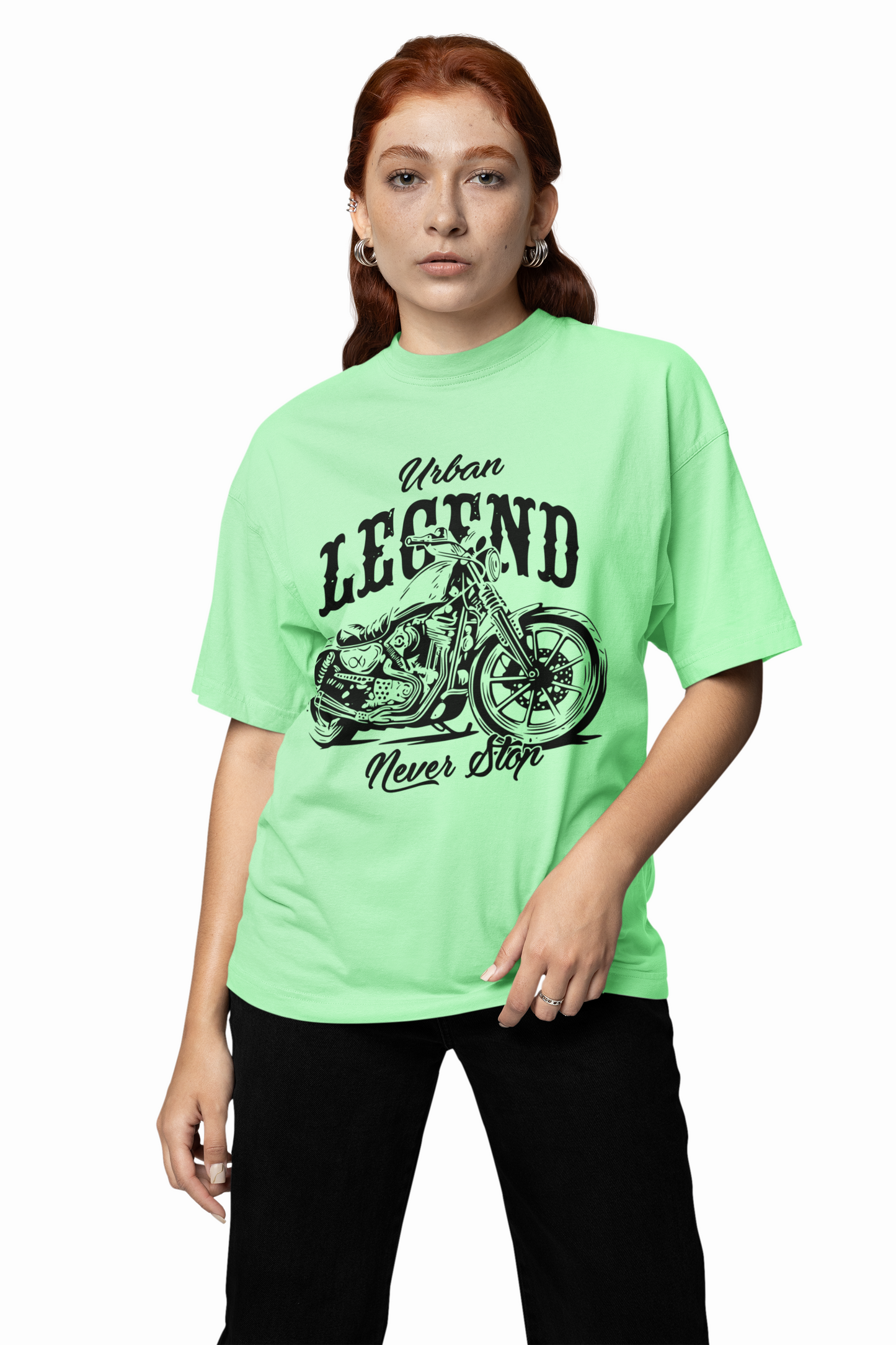 Urban Legend Oversized T-Shirts for Bold Streetwear Style Tee