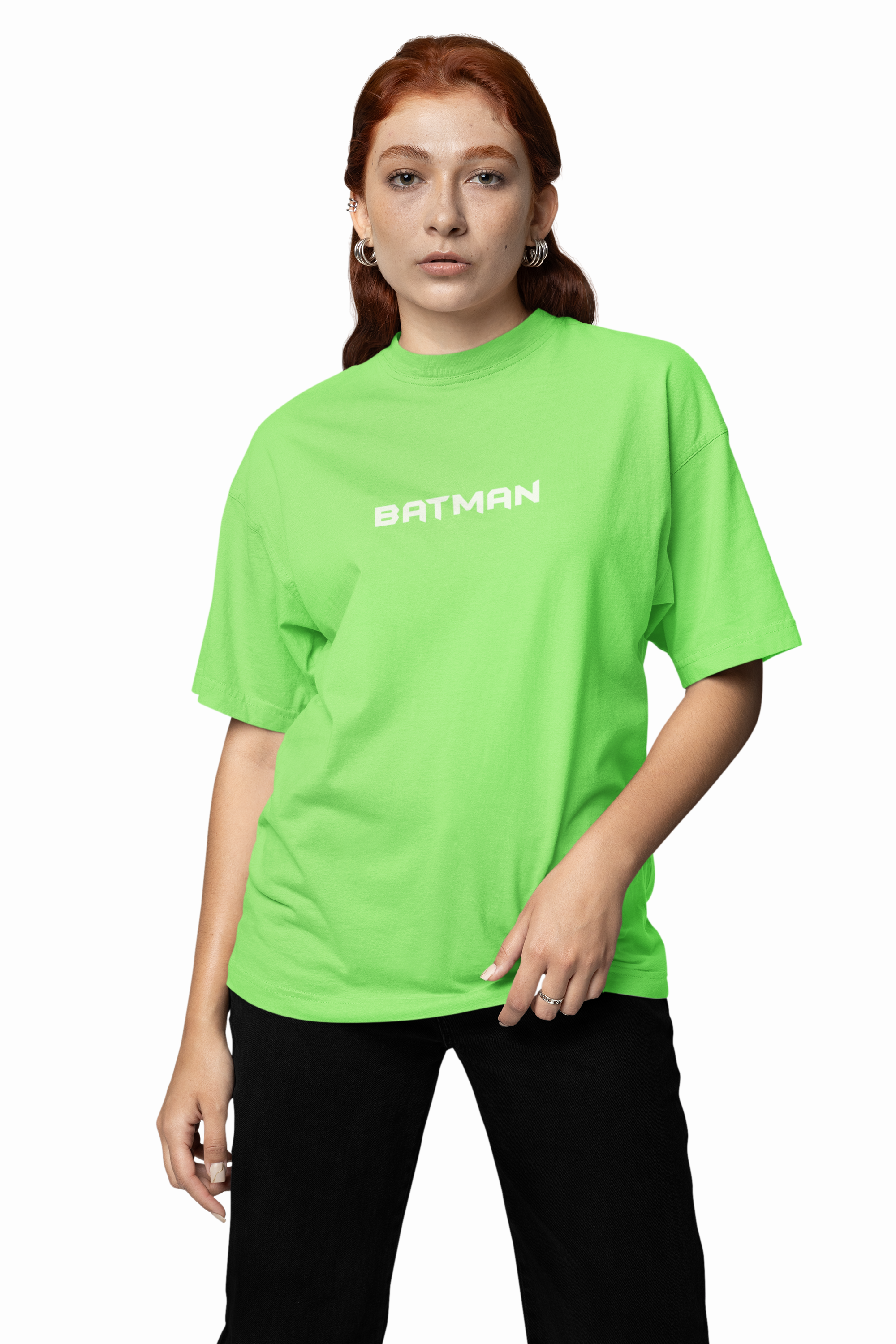 Dark Knight vs Joker Face Oversized  T-shirt