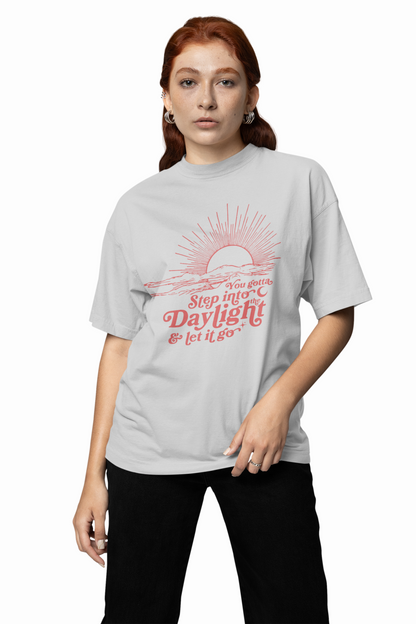 Let It Go Oversized T-Shirt-Trendy Streetwear for Men & Women