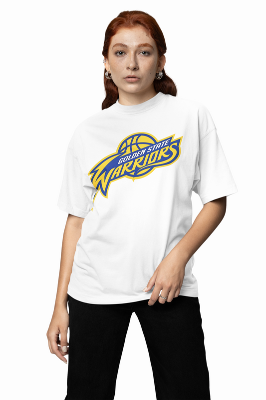 State Warriors Oversized T-Shirts Bold Sporty Streetwear