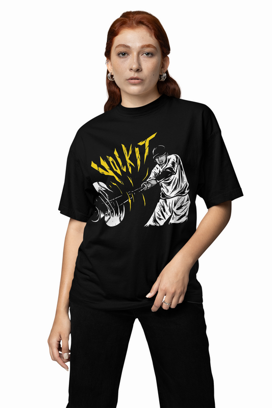 Baseball Game Oversized T-Shirt