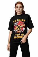 Fashion Stole My Money Oversized T-Shirt