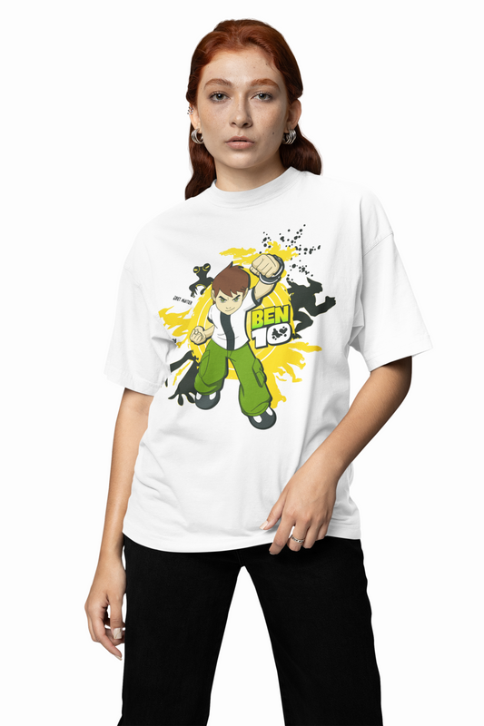 Ben 10 Alien Forms Oversized T-Shirts