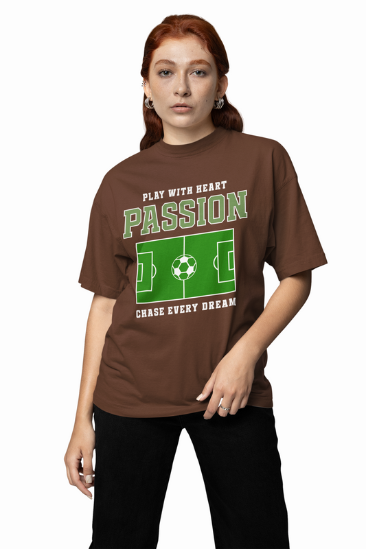 Chase Every Dream Oversized T-Shirt Trendy Streetwear