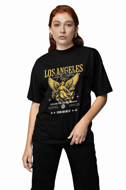 Explore Los Angeles Oversized T-Shirts Trendy Streetwear