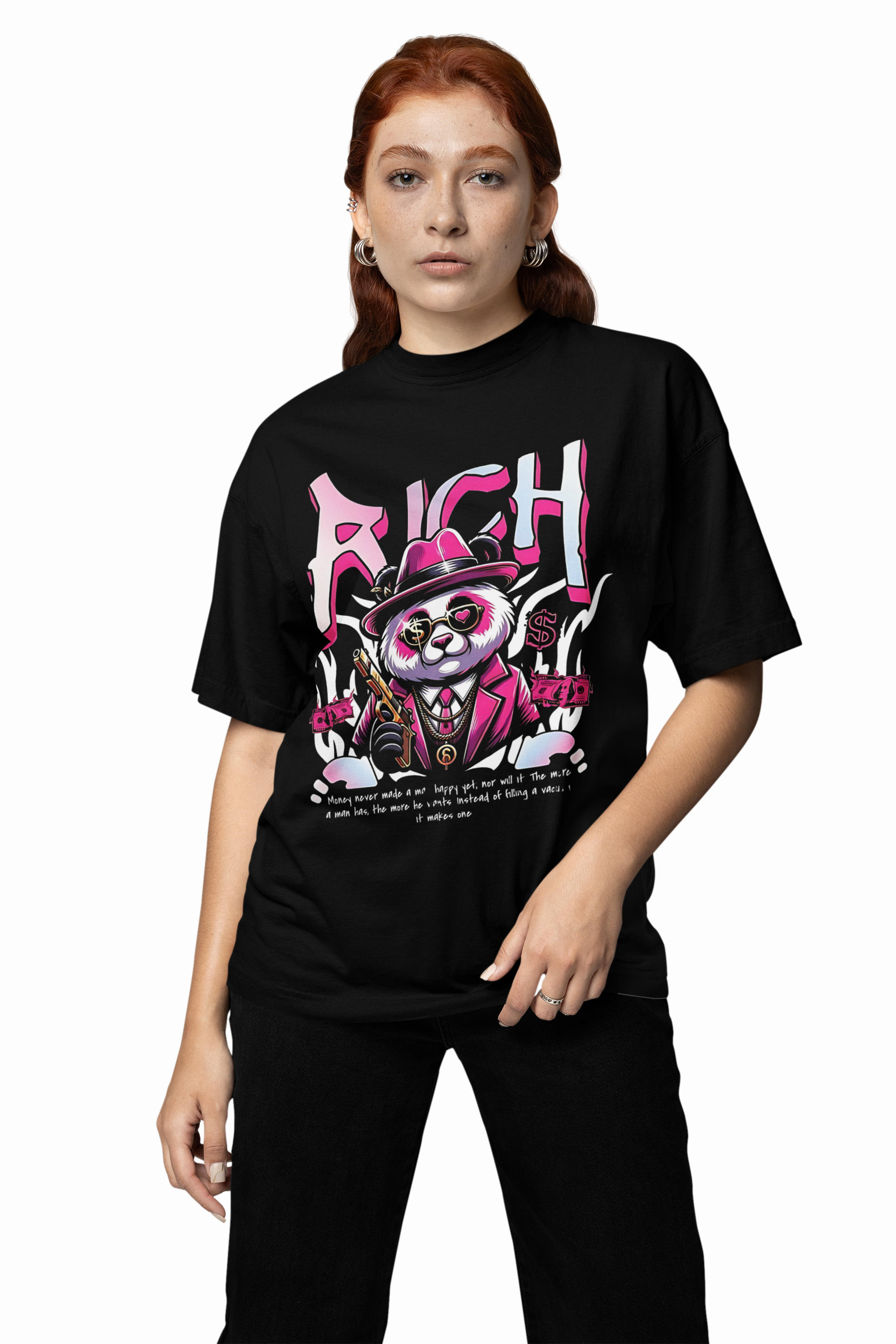 Rich Panda Oversized T-Shirt