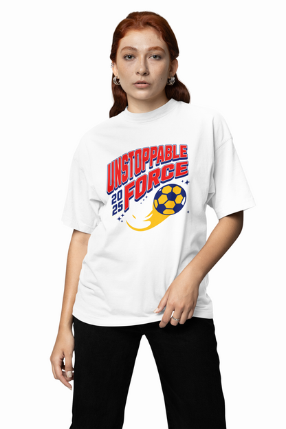 Unstoppable Oversized T-Shirt for Bold Everyday Streetwear Tee