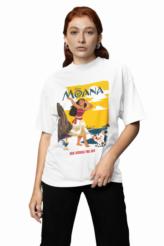 Sail Across The Sea Oversized T-Shirt for Nautical Vibe Now