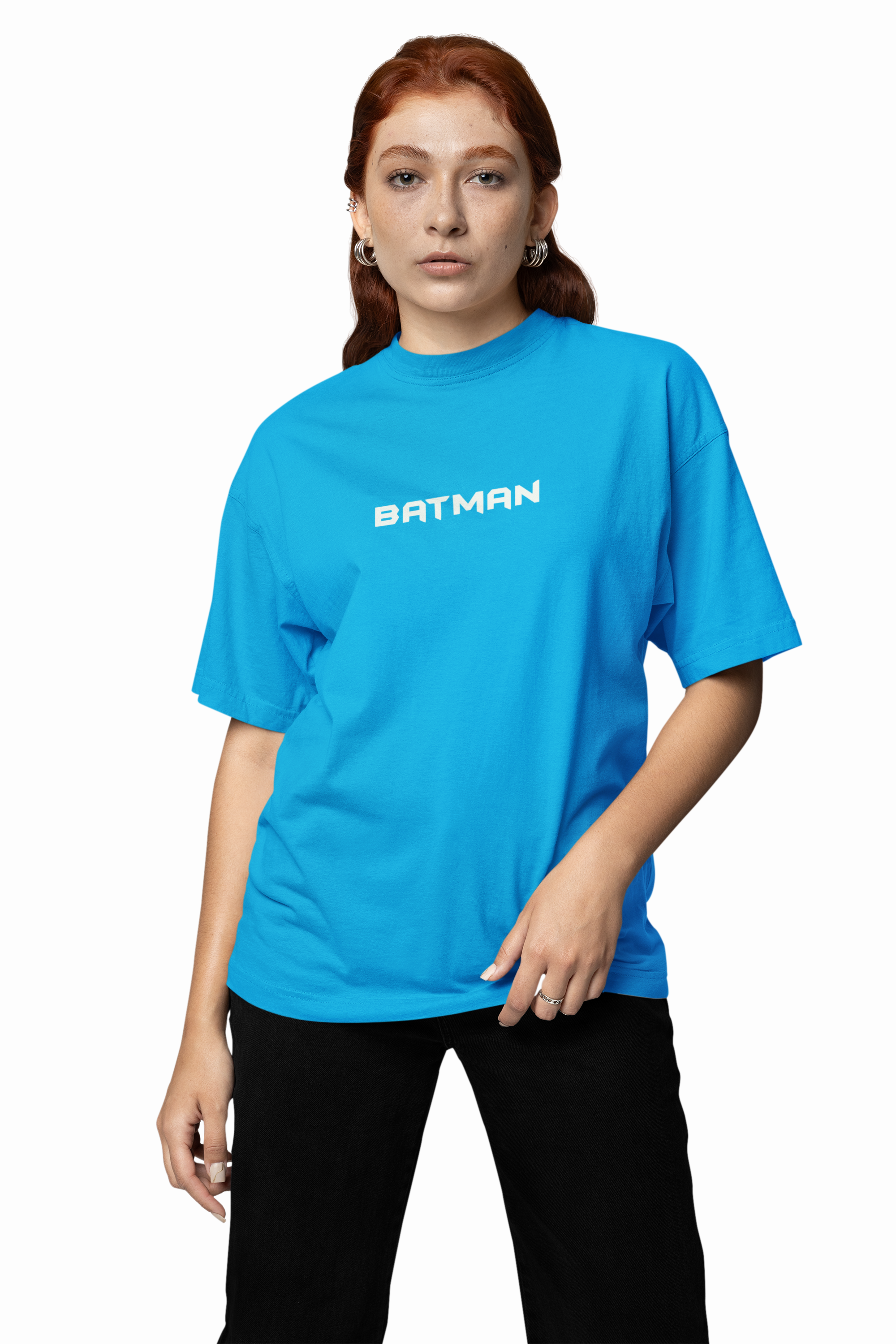 Dark Knight vs Joker Face Oversized  T-shirt