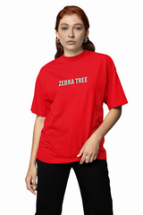Zebra Tree Oversized T-Shirt