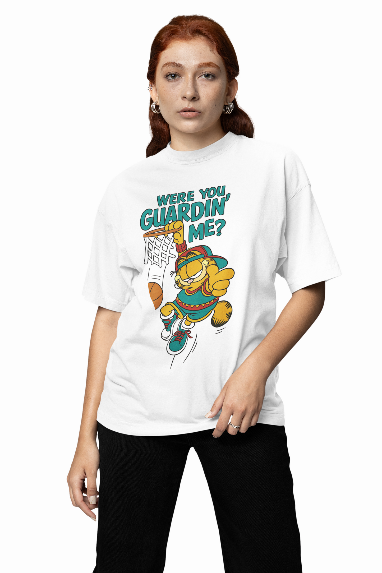 Guardin Me Oversized T-Shirts Trendy Streetwear Style