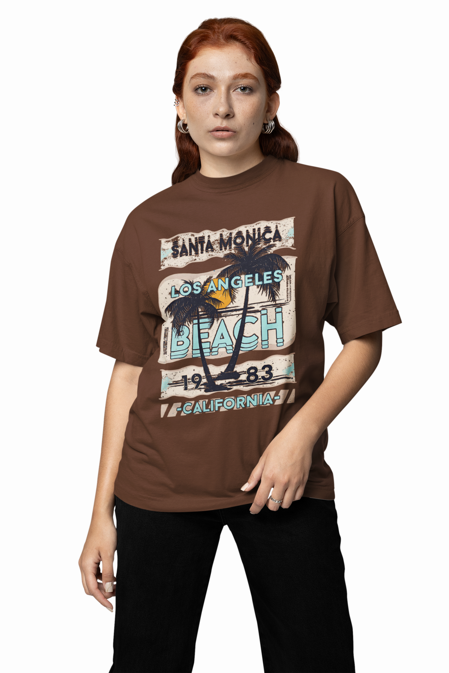 Santa Monica Oversized T-Shirts for Coastal Streetwear Look
