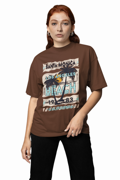 Santa Monica Oversized T-Shirts for Coastal Streetwear Look