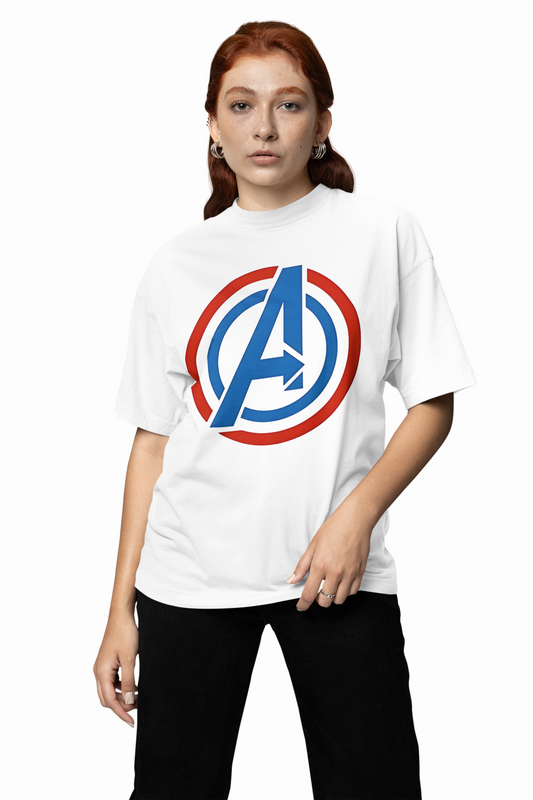 Avengers Shield Oversized T-Shirts