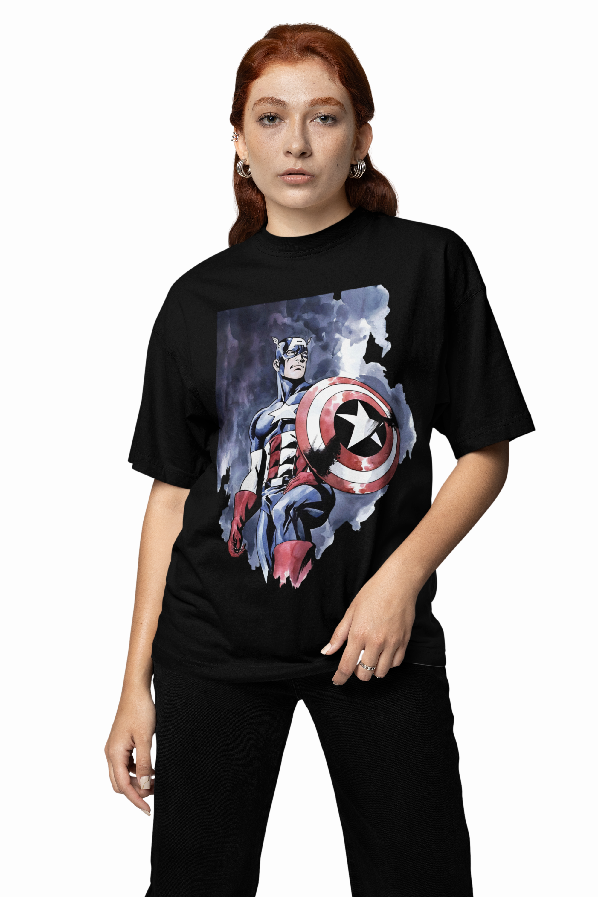 Comic Avenger Oversized T-Shirts