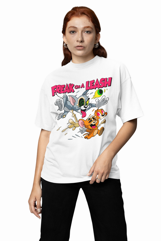 Freak On A Leash Oversized T-Shirts – Bold Streetwear Tee