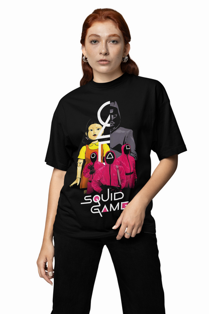 Guards & Doll Oversized T-Shirt Stylish Streetwear Tee