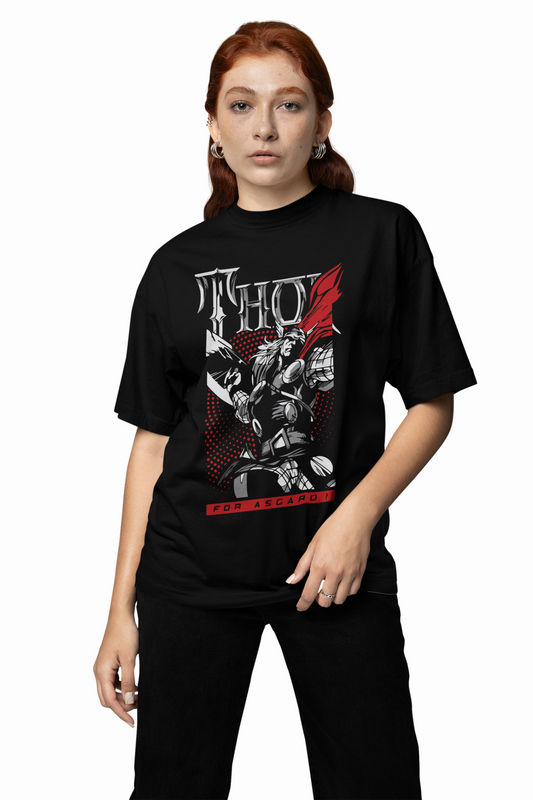 Thor For Asgard Oversized T-Shirt Premium Streetwear Tee