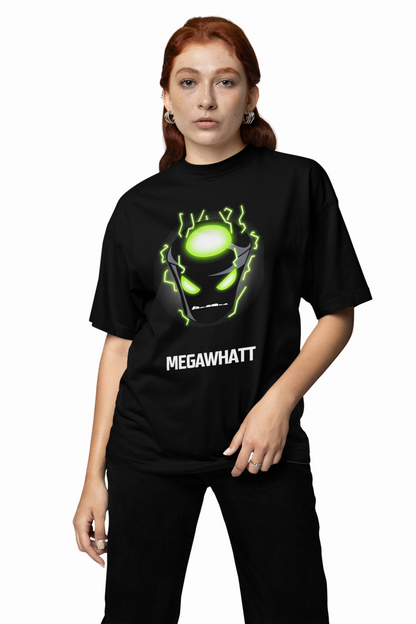 Megawatt Oversized T-Shirts – Bold Electric Streetwear