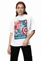 Winter Soldier Oversized T-Shirts