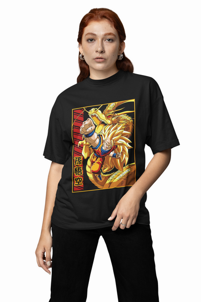 Sun Wukong Oversized T-Shirt Iconic Monkey King Tee Style
