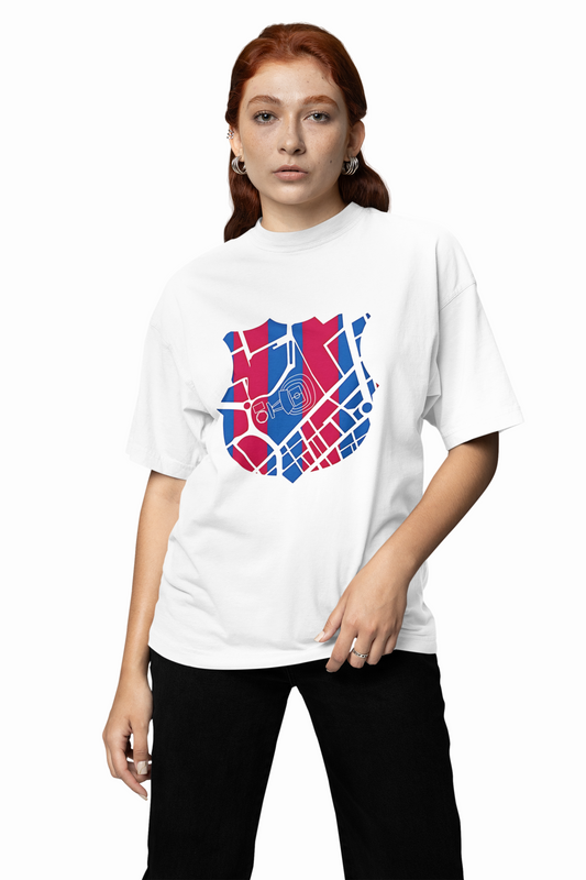 Barcelona Messi Oversized T-Shirts