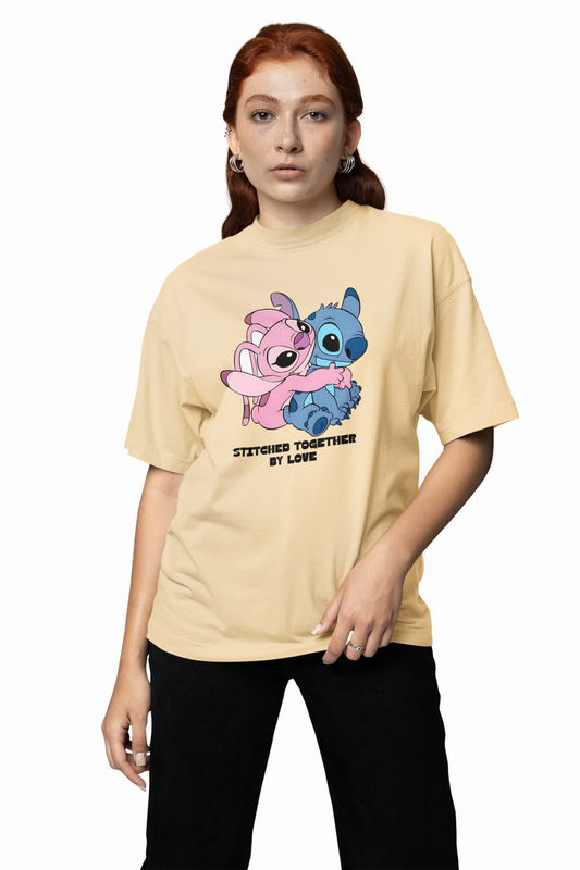 Together By Love Oversized T-Shirts