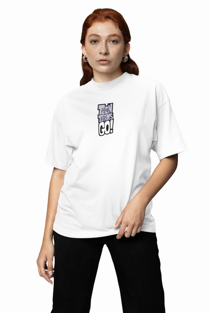 Teen Titans Oversized T-Shirt Cartoon Fans Streetwear Style