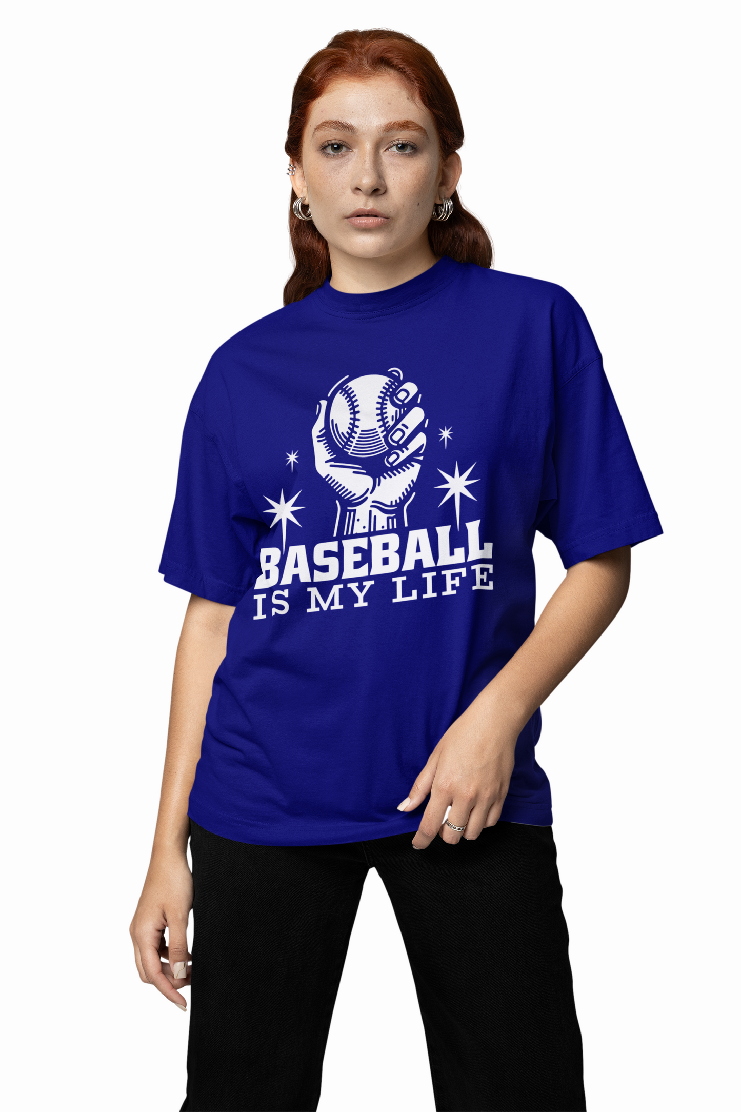 Baseball Is My Life Oversized T-Shirt