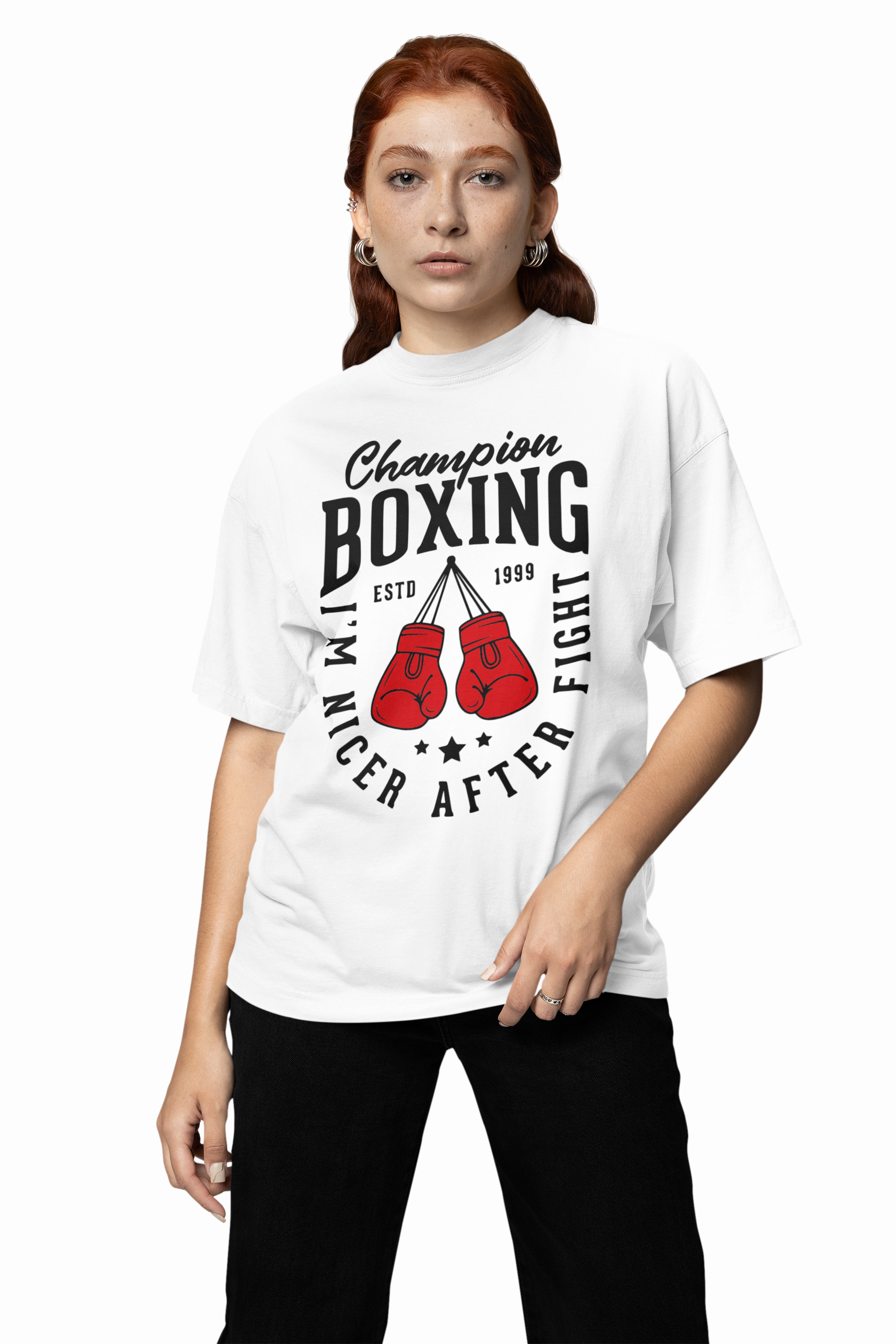 Champion Boxing Oversized T-Shirts